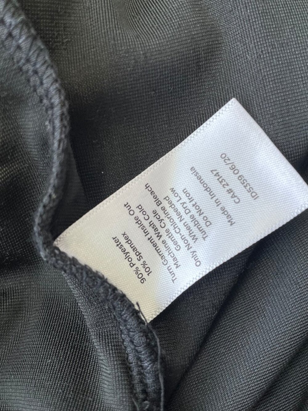 Dark Romantic Black Velvet Faux‑Wrap Long Sleeve Top XL by Talbots - Picture 5 of 6
